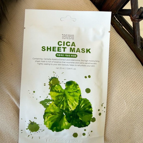 Korean beauty mask with cica extract new