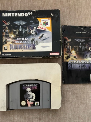 Star Wars Shadows of the Empire Nintendo 64 μεταχειρισμένο πλήρες