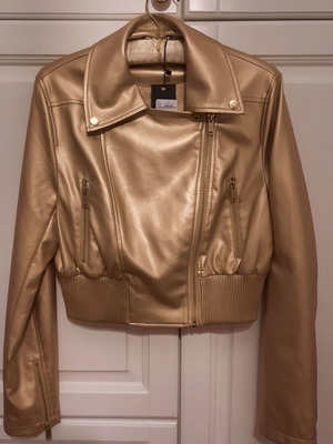 Μπουφάν Toi & Moi ολοκαίνουργιο, no small, χρυσαφί, μέγεθος S