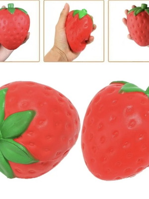 Squishy Effect Large Strawberry Like New