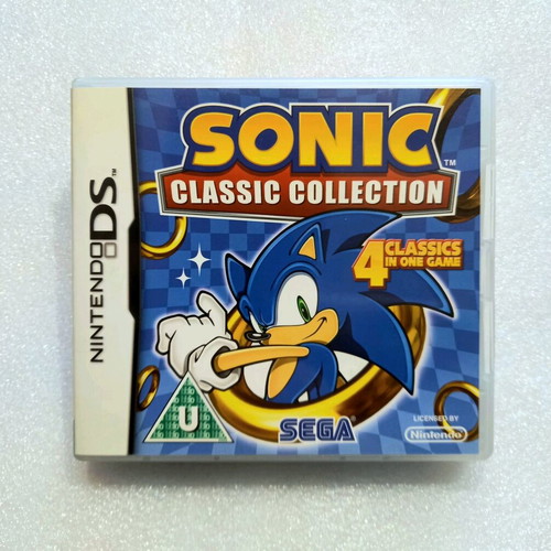 Nintendo DS Sonic Classic Collection game like new, complete, English