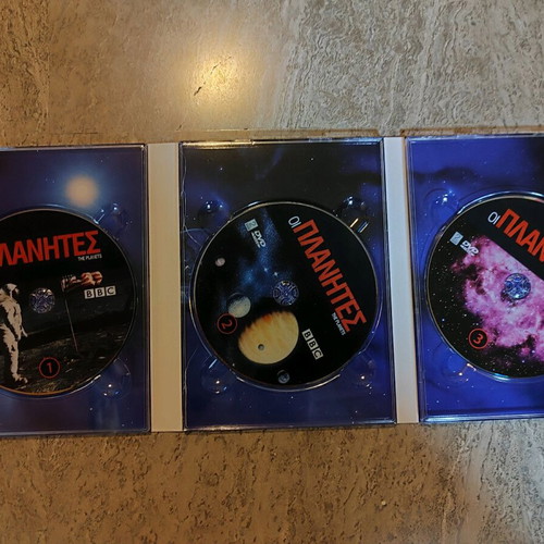 The Planets box set with 3 DVDs like new