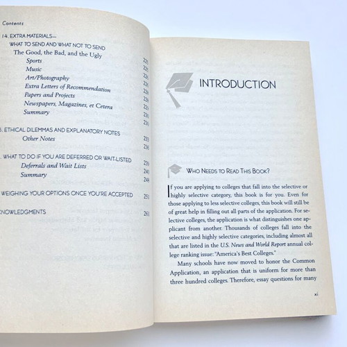 Acing the College Application Michele Hernández book like new