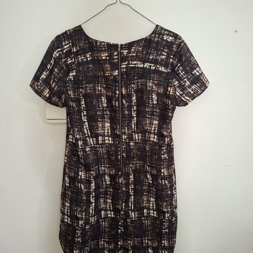 Stockh lm dress geometric pattern size M new