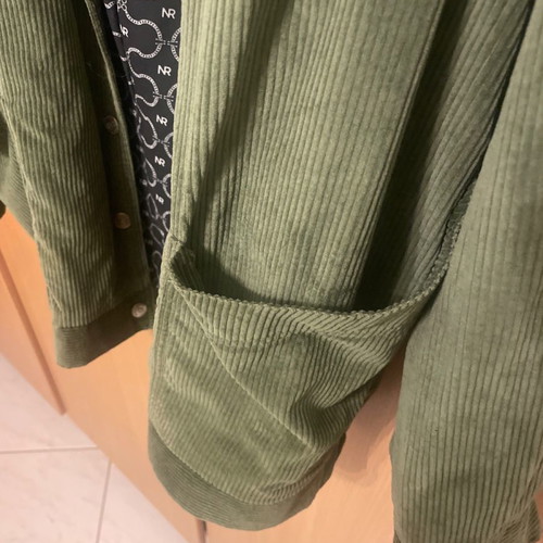 Nadia Rapti Dual Force Jacket XS khaki like new, corduroy