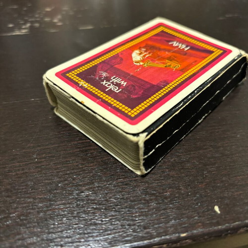 Antique HMV playing cards like new, collectible His Masters Voice