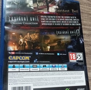 PS4 Resident evil ORIGINS COLLECTION