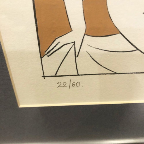 M. Kalogirou Lithograph Signed and Numbered, Like New