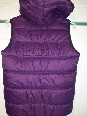 BodyTalk women's vest purple like new, size XS