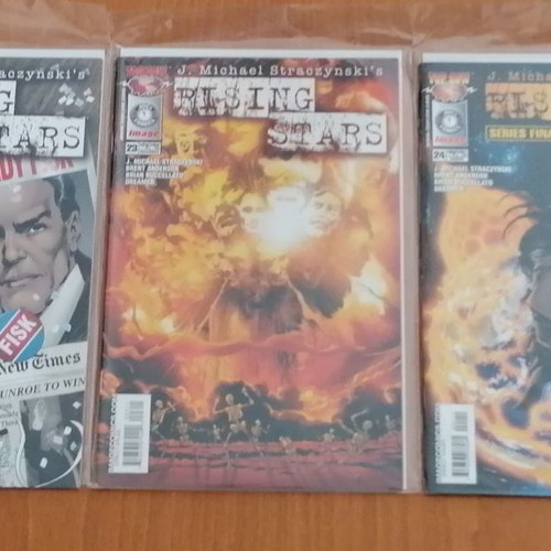 Rising Stars complete comic series used with variants and extras