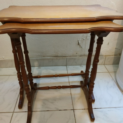 Coffee tables used, set of 2, living room side tables