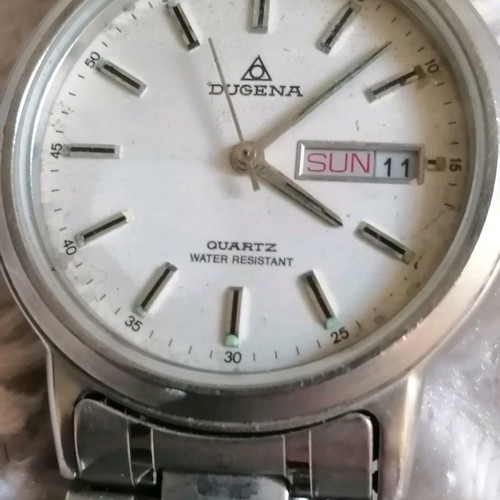 Dugena watch with date