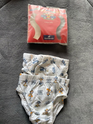 Slip Mickey Mouse καινούργια, σετ 2 τεμαχίων για 2 ετών
