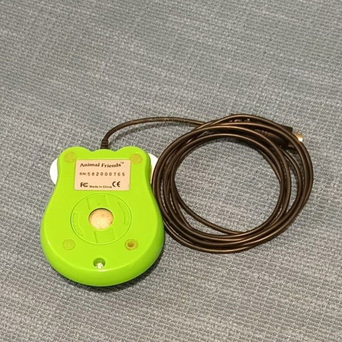 Vintage PC ball PS2 mouse Animal Friends used with two buttons and scroll wheel functional