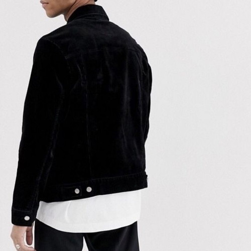 Weekday Core Corduroy Jacket black, new, size L