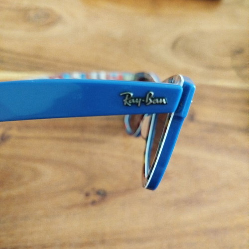 Ray-Ban Wayfarer Rare Print Series #10 sunglasses, blue