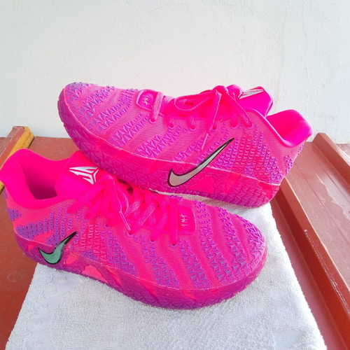 Nike Ja ZoomX Twelve basketball shoes pink size 46