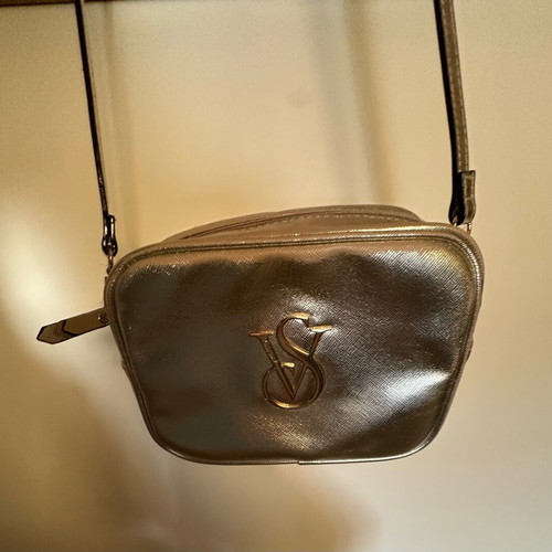 Victoria’s Secret gold crossbody bag in like new condition