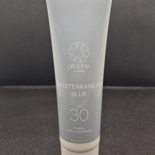 Ariadne Athens Mediterranean Blue Sunscreen SPF30 new body cream