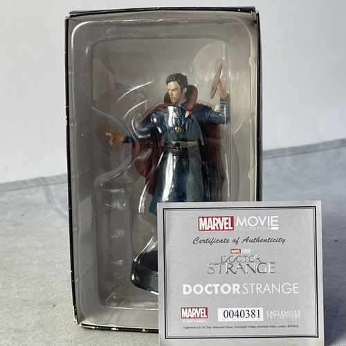 Marvel Movie Collection Doctor Strange Figure used with Certificate and Box