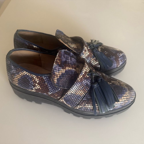Pargiana leather shoes like new, size 39, purple