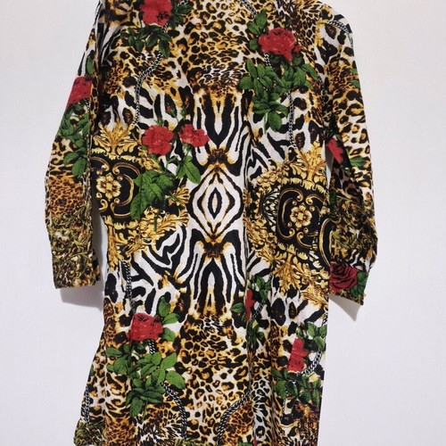 Caftan leopard print medium size new with tags