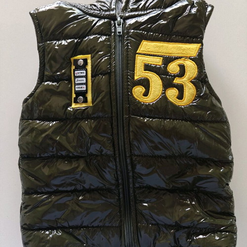 Hashtag sleeveless baby vest with hood like new, 18 months