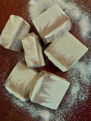 Handmade soap new with Himalayan salt, clays and goat milk