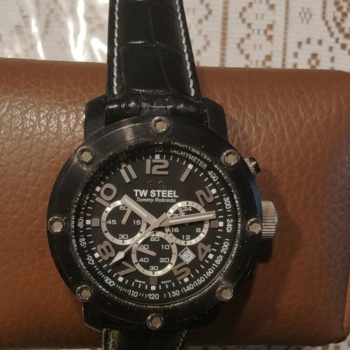 TW Steel Tommy Robredo Special Edition Chronograph Watch TW105NC