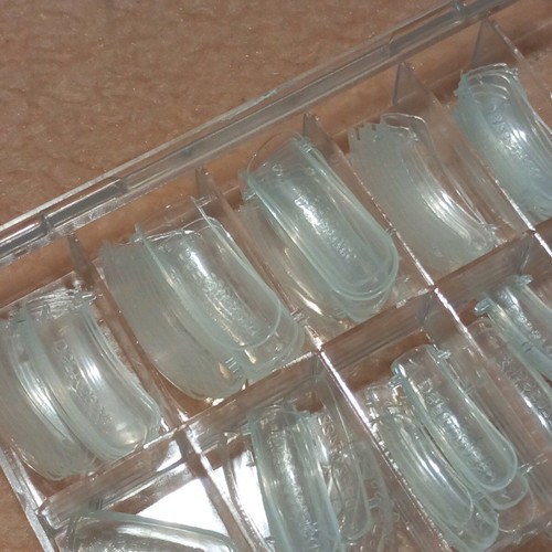 Acrygel and tips set used, some forms missing