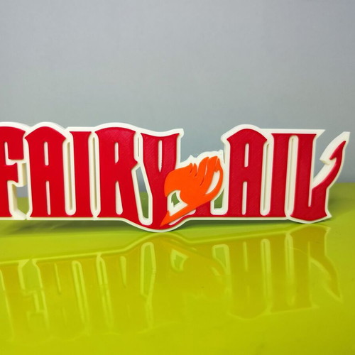 Fairyltail decorative logo 3D print new