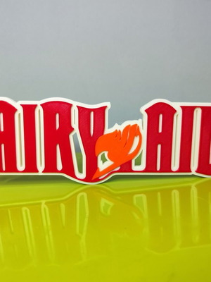Fairyltail διακοσμητικό logo 3D print καινούργιο