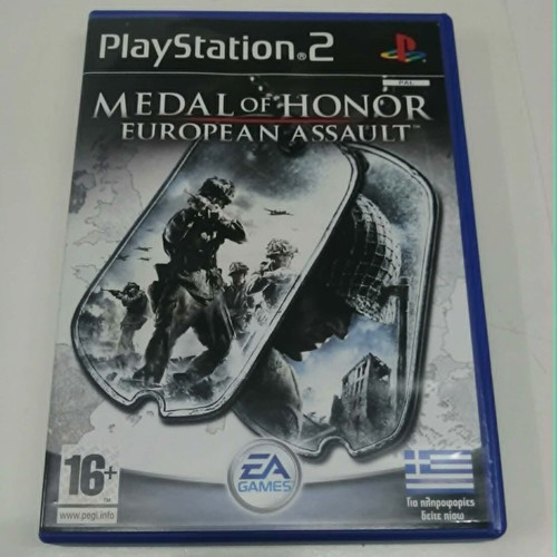 Medal of Honor European Assault PS2 used, Greek version