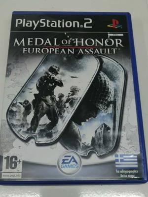 Medal of Honor European Assault PS2 μεταχειρισμένο, ελληνικό