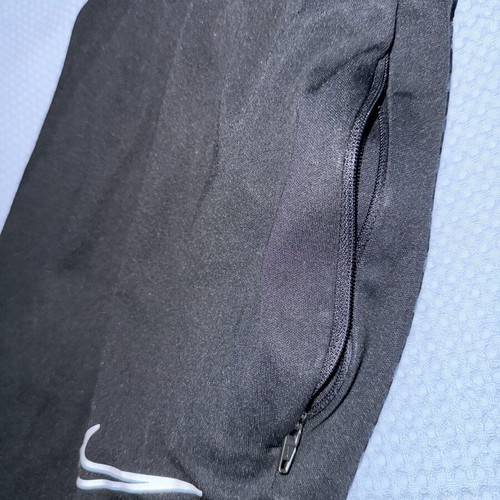 Nike Academy black sports pants used, Dri-FIT technology, size M