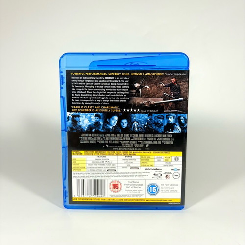 Defiance Blu-ray movie like new with English subtitles
