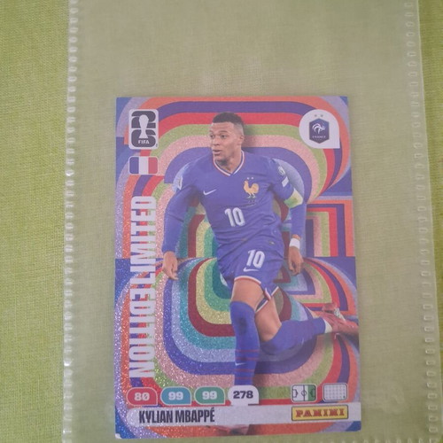 Kylian Mbappe limited edition 2026 Adrenaline card