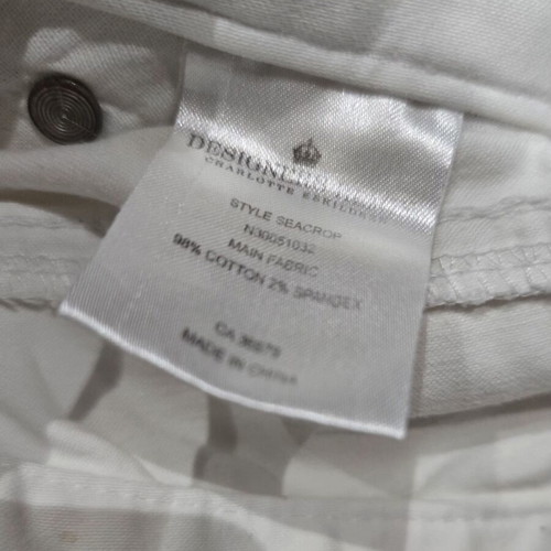 White 3/4 Pants size S like new