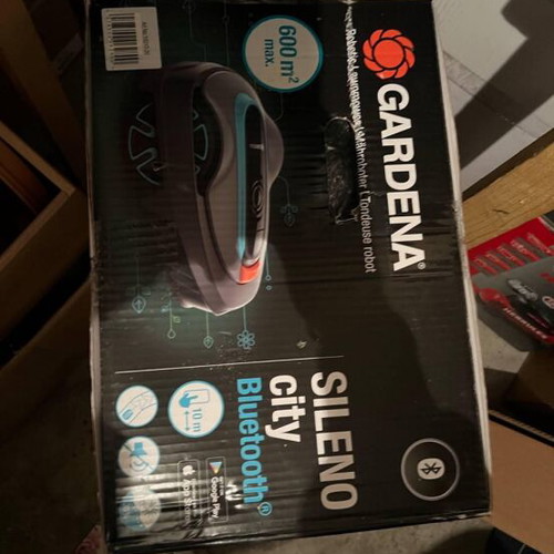 Gardena Sileno City robotic lawnmower Bluetooth new, 600 m²