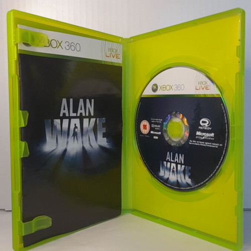 Alan Wake Xbox 360 game, English edition, complete with manual