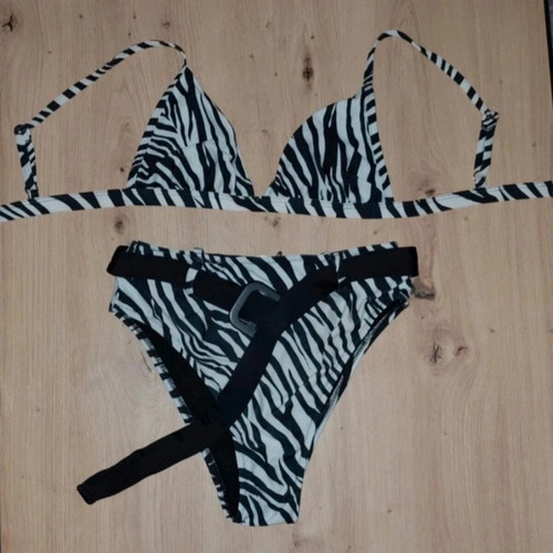 Bikini by Katerina Xaikali used, size S/M, black and white