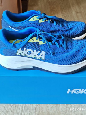 Hoka Rincon 4 running shoes new, blue, size 42