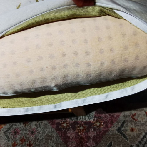 Aloe Vera Memory Foam Pillows like new, set of 2
