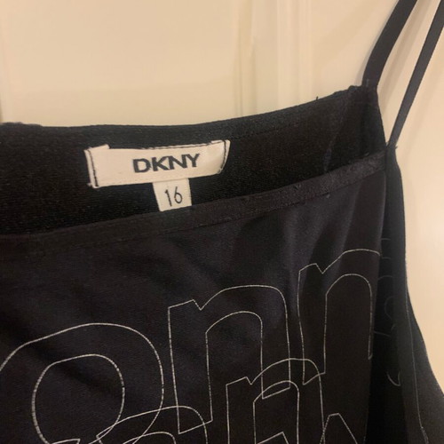 DKNY long dress used, size 16