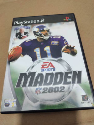 Madden NFL 2003 PlayStation 2 PS2 like new, complete, English