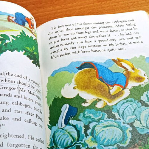 The Tale of Peter Rabbit used, in English