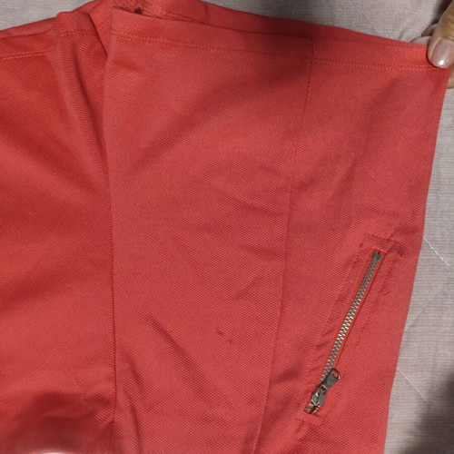 Bershka shorts used, coral, size S