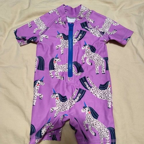 Baby swimsuit with SUV protection for up to 6 months like new