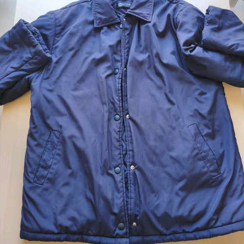 Blue jacket used, size XL, casual straight fit