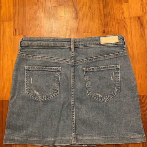 Mini denim skirt Esprit blue like new, small/medium